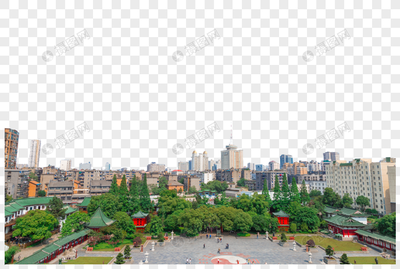 南昌城市风光元素素材PNG格式_设计素材免费下载_VRF高清图片401348300