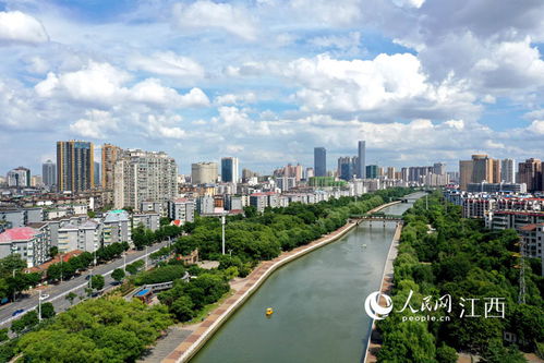 南昌 蓝天白云 美不胜收 高清图